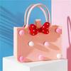 Bolsa de Feltro Sacola de Lembrança Bolsa de Mão de Feltro Sacola para Presente de Primeiro Aniversário Celebração dos Cem Dias com Logotipo Caixa de Presente Personalização