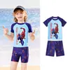 Traje de baño Disney para niños Traje de baño de dos piezas para niños Traje de entrenamiento profesional de natación para adolescentes Bañador