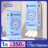 Pacote de Experimentação de Papel de Seda para Pendurar Manhua com 1400 Folhas, Polpa de Madeira Original Espessado de 4 Camadas para Limpeza e Higiene do Banheiro, Papel de Rosto