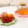 Base para Hervidor de Agua Bandeja Antiderrames Base para Hervidor de Agua Doméstico Anti-Suciedad Aislamiento Térmico Posavasos para Botella de Agua Caliente Base Aislante de Calor