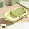 Tina de Baño para Bebé, Tina de Baño Plegable para Bebé, Tina Grande para que los Niños Pequeños se Sienten y Recuesten, para Niños, Uso en Casa, para Recién Nacidos