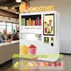 Máquina de Smoothie Inteligente Autoatendimento Scanear Código Conveniente Baixas Calorias Redução de Gordura Bebida Feira Noturna Shopping Fonte de Fábrica Oem