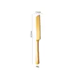 Cuchillo para pizza de acero inoxidable transfronterizo, cuchillo para pastel y espátula para bodas y fiestas de cumpleaños, juego para hornear, cuchillo para pan dentado para cortar tostadas