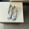 Zapatos Mary Jane de Tira Única, Tacón Grueso, Punta Cuadrada y Boca Baja para Mujer, Estilo Elegante y Sencillo, Primavera y Otoño 2026