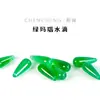 Calcedonia Natural Forma de Gota Larga Estilo Antiguo Pasador Accesorios Joyería DIY Ágata Colgante Pendientes Pendientes Venta al por Mayor