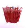 Set de Pinceles de Maquillaje Pincel para Sombra de Ojos Pincel para Polvo Suelto Pincel para Cejas Pincel para Base de Maquillaje Set de Pinceles para Rubor Set Completo de Herramientas Cerdas Suaves Súper Suaves