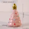 Adorno Giratorio de Cerámica con Forma de Árbol de Navidad Lindo, Decoración de Escritorio, Regalo Navideño, Juguete Antiestrés Navideño