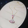 Aretes Colgantes con Forma de Abanico Electrochapados en Oro Real de 18K, Collar de Moda de Lujo Ligero de Gama Alta, Juego de Joyería de Nicho de Diseñador