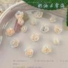 Novo Névoa de Creme Acessórios para Nail Art Marítima Mistura de Vaga-lume Luminoso Camélia Acessórios para Nail Art Borboleta Pequena Sacola de Materiais