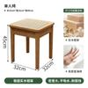 Juegos de Mesas y Sillas de Madera Maciza para Cadenas de Restaurantes, Asientos de Cabina para Restaurantes Cafetería, Tienda de Fideos, Tienda de Fideos de Arroz, Mesas y Sillas de Comedor para Uso Comercial