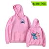 Sudadera con capucha de primavera y otoño para mujer, estilo Stilwell, estampado, primavera 2023, nueva moda, sudadera holgada coreana con capucha de polar.