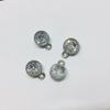 Accesorios de Joyería DIY Accesorios para el Cabello Hechos a Mano Zapatos y Ropa Aleación con Zircón Incrustado Aretes de Corazón Colgantes para Ropa Joyería