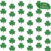 Calle transfronteriza. Papel decorativo de purpurina para el Día de San Patricio flor de papel desplegable Trébol de la Suerte Bandera desplegable de trébol tira desplegable venta al por mayor