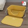 Bañera inodoro para perro valla alta red de hierro salpicadura de orina orinal para perro perro pequeño, mediano y grande mascota perro lavabo ventas directas de fábrica
