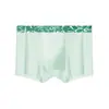 Roupa Íntima Masculina de Seda Gelada 120S de Alta Qualidade, Antibacteriana Grau 10A, Simples e Sofisticada, Sem Costura, Ultrafina, Confortável Boxer Brief