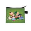 2026 Monedero Infantil Crayon Shin-Chan Mini Cartera de Cremallera de Dibujos Animados Moneda Poliéster Tarjetero Verano Portátil y Compacto