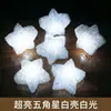 Dia das Crianças Apresentação de Palco Luzes de Estrela de Cristal Luzes de Estrela Decorativas de Mão para Dança e Coro Luzes de Estrela Brilhantes Luzes de Estrela de Cinco Pontas
