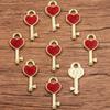 21 Pingente Multicolorido de Dia dos Namorados Gota de Óleo Amor Rosa AMOR Balão de Ar Quente Faça Você Mesmo Joias de Liga Pequenos Acessórios