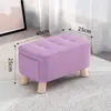Banquinho de Pé Escritório Escadinha Apoio para os Pés Banquinho de Pé Apoio para os Pés do Sofá Pedestal de Madeira Maciça