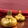 Ruleta de la Fortuna de Mahjong con Mango, Nuevo Adorno Creativo de Estilo Chino para Decoración de Escritorio del Hogar y la Oficina