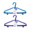 Cabide para roupas atacado de fábrica espessado antiderrapante doméstico adulto cabide de plástico para roupas cabide de roupas 10 suportes para roupas