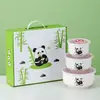 Juego de Tres Piezas de Recipiente de Conservación de Cerámica, Recipiente Sellado, Caja de Conservación, Juego de Recipientes para Regalo, Caja de Regalo, Ceremonia de Apertura, Boda, Impresión de Logotipo, Venta al por Mayor