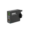 Carregador de Celular 200W Multi-Tomada Universal Pequenos Eletrodomésticos Pd25W Protocolo Completo Super USB Multi-Porta Cabeça de Carregamento Rápido