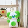Lindo Bufanda Azul Marino Pato Peluche Colgante Llavero Decoración para Bolso de Pareja Muñeca Juguete Pequeño Juguete de Peluche