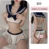 Adstringente sexy lingerie sexy uniforme universitário estilo estudante usar quente puro desejo marinheiro terno feminino role play terno