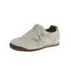 En Stock Populares Zapatos Deportivos Casuales Estilo Alemán para Entrenamiento, Versátiles Zapatos Planos con Cordones en Bloques de Color para Mujer, Tenis Ligeros para Estudiantes
