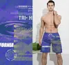 Pantalones de Playa para Hombre Fabricante Verano 2024 Pantalones Florales Estampados Digitalmente Pantalones Casuales Deportivos de Cinco Puntos Shorts Sueltos