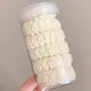 Novos Estilos de Prendedores de Cabelo Duráveis de Alta Elasticidade para Meninas, Adequados para Prender Rabos de Cavalo Altos, Elásticos Trançados para Estudantes