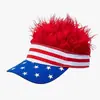 Gorra de Peluca Popular Transfronteriza para Hombres, Estilo Hip-Hop Europeo y Americano, Gorra de Béisbol Integrada Original, Sombrero de Sol de Peluca Realista Novedoso