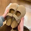 Mules estilo francés tipo hada para mujer, nuevos para verano y otoño 2026, medias pantuflas de suela suave