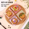 Saco de Embalagem para Biscoitos Desenho de Coelho Fofo Festa de Doces de Páscoa Presente Atividade de Jardim de Infância Lenço Bolsa de Estudante