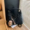 Bolso de Hombro Casual Retro de Moda Otoño e Invierno Nuevo Bolso Cruzado 2025 Bolso Grande de Capacidad para Mujer de Moda