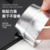 Cinta de Papel de Aluminio Aislamiento de Piso Engrosada Resistente a Altas Temperaturas Tubería de Escape de Calentador de Agua Campana Extractora Tubería de Aire Acondicionado Impermeable Protección Solar