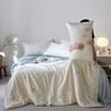 Classe A Maternal e Infantil Grau 100 Lanjing Tencel Conjunto de Quatro Peças Verão Lyocell Ice Silk Lençol Capa de Colcha Roupa de Cama