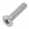 Tornillos para máquina de acero inoxidable 304 con cabeza de cruz avellanada semihueca, estándar OM GB820, tornillos de cabeza de cruz plana, m2, m2.5, m3, m6