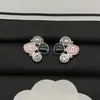 Pendientes Chanel/Letra Doble C Estilo Nuevo 2026, Moda Socialité Tendencia Retro Francés Lujo Ligero Pendientes, Venta al por Mayor desde Fabricante