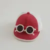 Otoño Corea del Sur Gorro para Bebé Verano Estilo Ins Gafas Simple Versátil Protector Solar Gorra de Béisbol para Bebé Gorra de Pico de Pato para Niños
