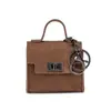 Encanto de Bolso Retro Llavero Billetera Monedero Sobre Rojo Estuche para Auriculares Colgante Versátil para Bolso Bolsa de Almacenamiento para Llaves de Coche