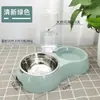 Comedero para Perros, Comedero para Gatos, Comedero Doble Grande, Dispensador Automático de Agua, Comedero Dos en Uno, Comedero Espesado para Perros Pequeños y Medianos, Suministros para Gatos