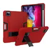 Para iPad pro11 ranura para lápiz contraste de color robot 10.2 funda protectora mini5 silicona anticaída funda dura plana