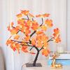 Lámpara con Forma de Árbol, Lámpara Bonsái, Lámpara de Mesa Decorativa, Luz de Noche LED, Flor de Rosa, Flor de Ciruelo, Lámpara de Hoja de Arce, Iluminación Continua, Protección Ocular