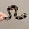 Pinza para el pelo con lazo para cabello fino, horquilla floral vintage de otoño e invierno, nueva y linda pinza de garra 2025