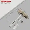 Cerrador de Puerta de Aleación de Aluminio Invisible para el Hogar Ligero Puerta de Madera Resorte Cierre Silencioso Polea Cerrador de Puerta Automático Artefacto