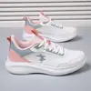 Marca Sapatos Femininos Leves Tênis de Corrida 2026 Primavera Novos Tênis de Corrida Respiráveis Femininos Macios Elásticos Amortecedores Sapatos Esportivos Femininos