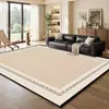 Alfombra de Sala de Estar de Lujo Ligero y Gama Alta, Sofá Pequeño Estilo Chanel, Alfombra de Mesita de Noche para Dormitorio, Resistente a Manchas y Fácil de Cuidar, Venta al por Mayor de Alfombras para el Hogar