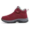 Zapatos de Algodón de Invierno para Hombres Mayores, Antideslizantes, para Personas de Mediana Edad y Mayores, Zapatos Cálidos de Algodón Peludo para Papá, Versátiles Zapatos para Mamá, Zapatos de Nieve para Mujeres